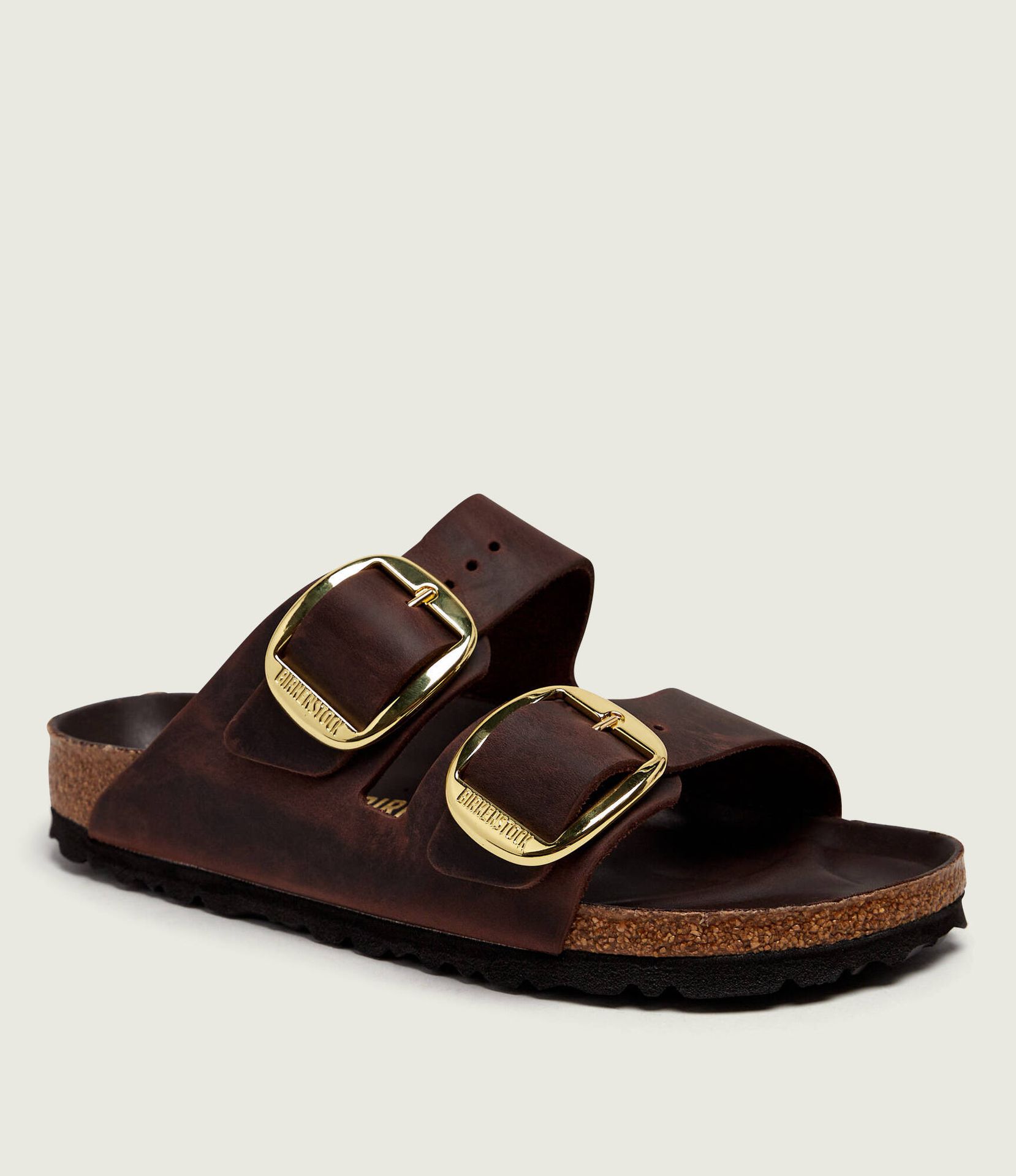 Birkenstock Skórzane klapki Arizona Big Buckle narrow fit