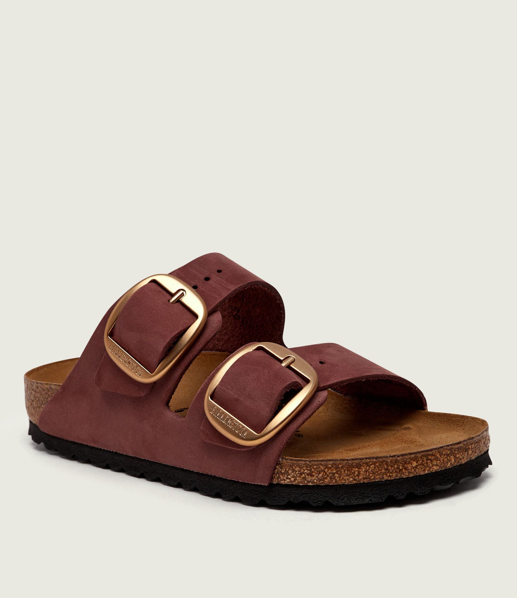 Birkenstock Skórzane klapki Arizona Big Buckle narrow fit
