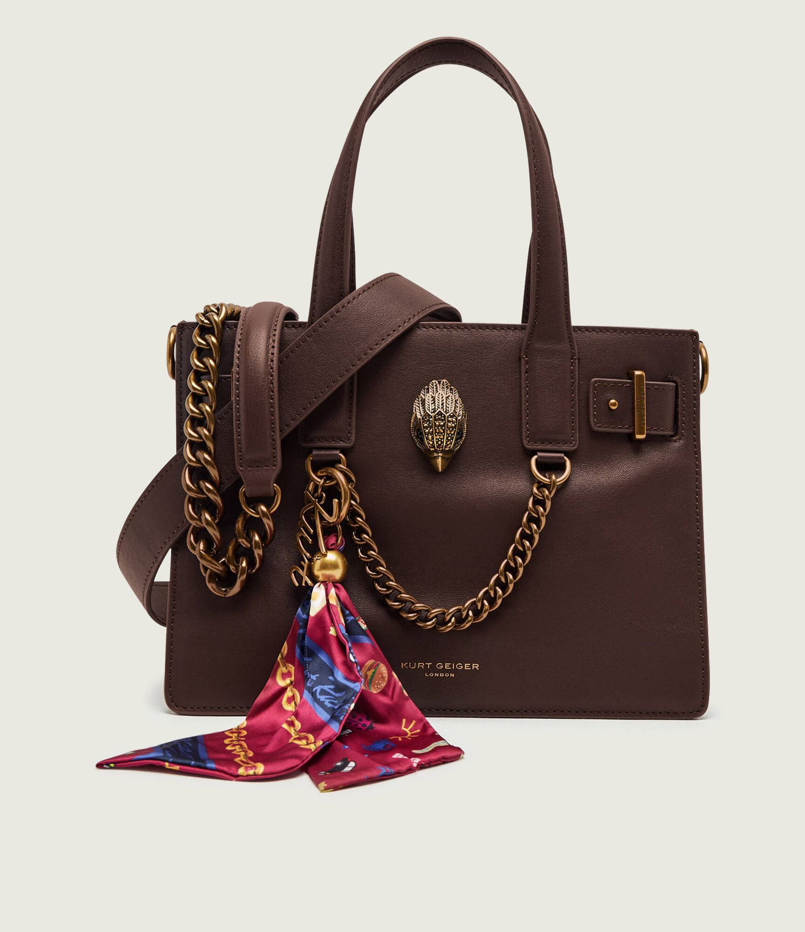 Kurt Geiger Skórzany kuferek Sloane