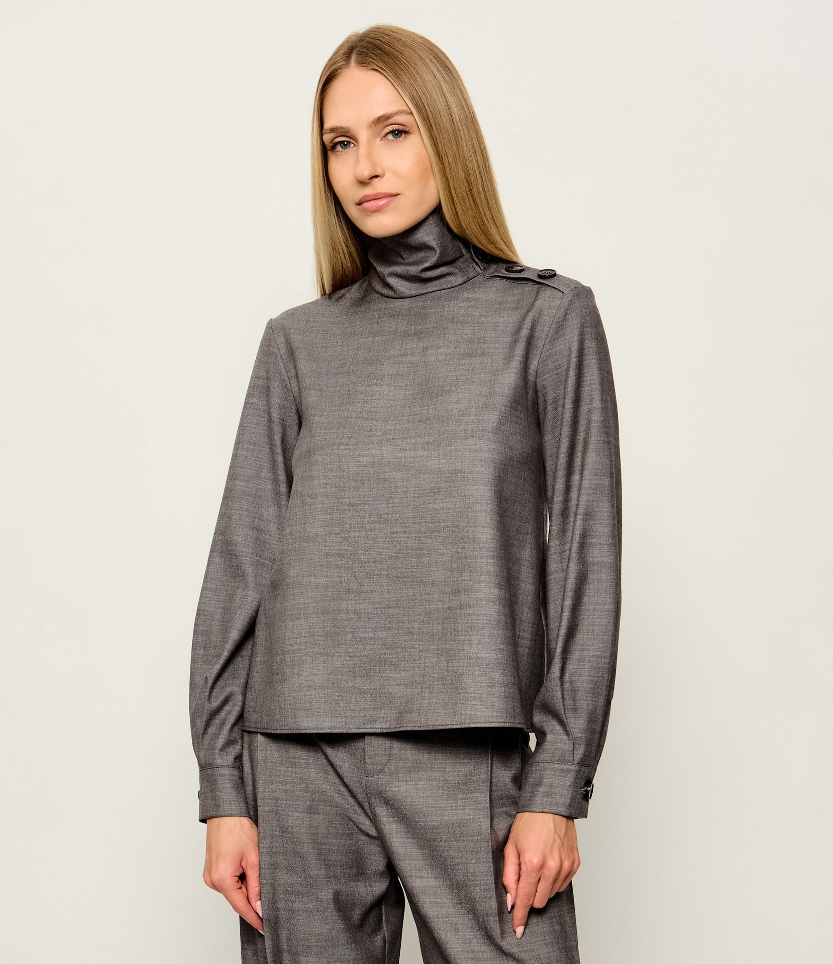 Patrizia Pepe Półgolf Relaxed fit