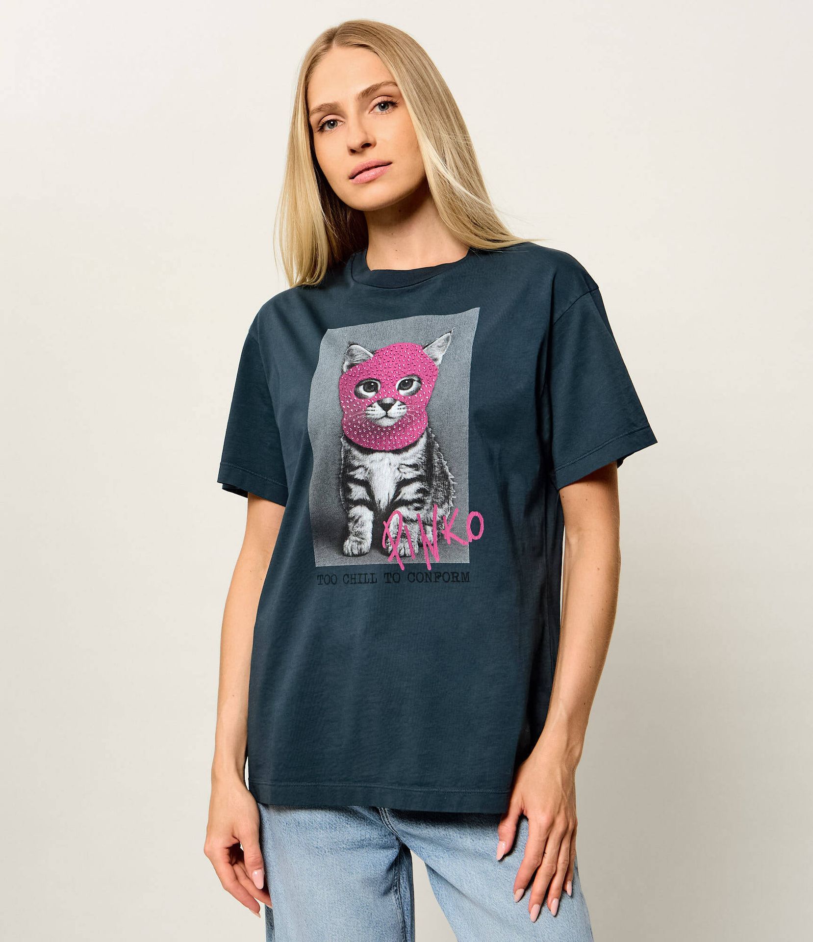 Pinko T-shirt Ogliastro Relaxed fit