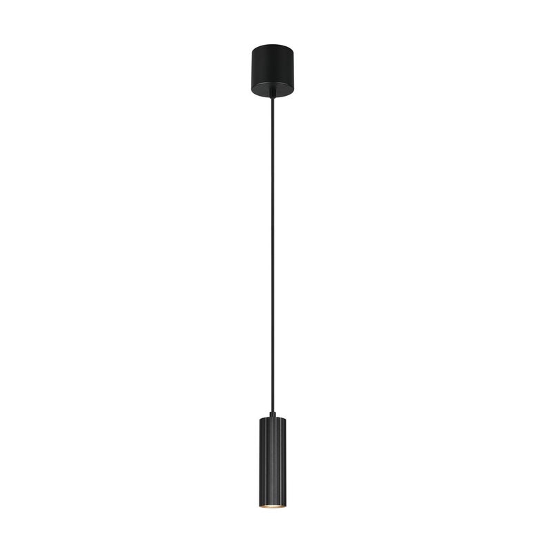 Lampa wisząca SOKA czarny 1xGU10x10W metal wym:150x9x9cm IP20 Trio