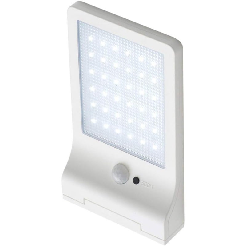 Wodoszczelne zewnętrzne lampy solarne LED, 36 lamp z czujnikiem do oświetlenia ulicznego, białe światło dzienne