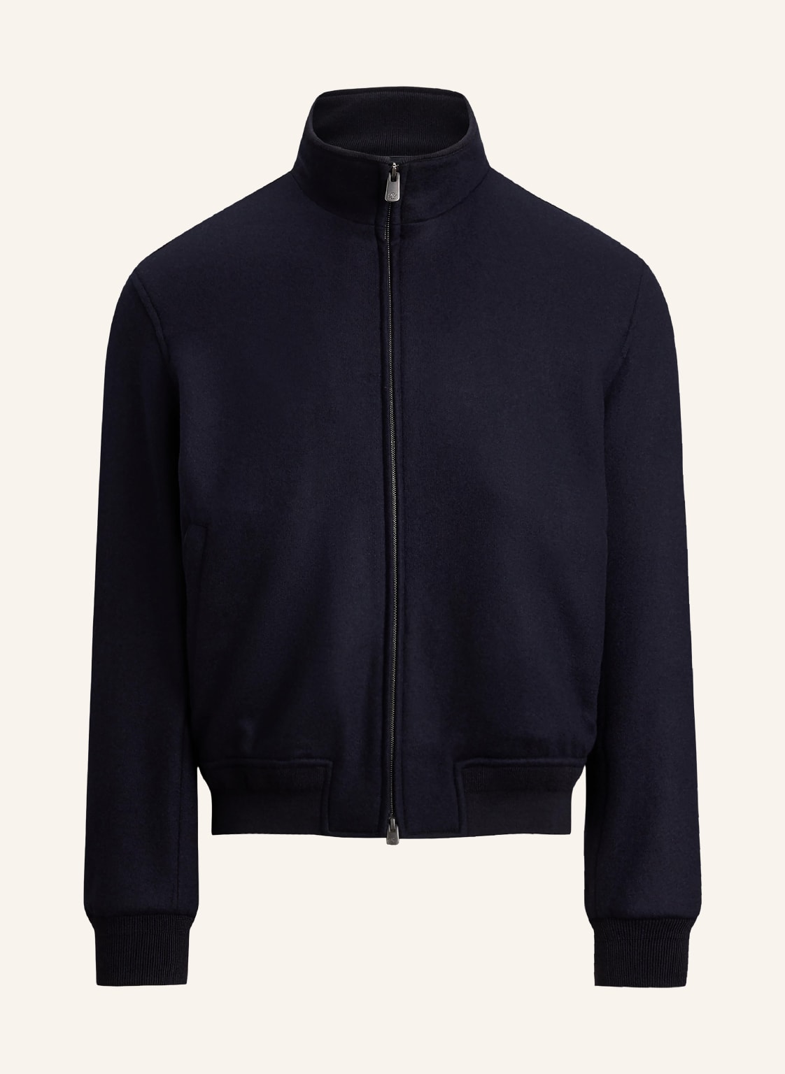 Ralph Lauren Purple Label Bomberka Z Kaszmirem blau
