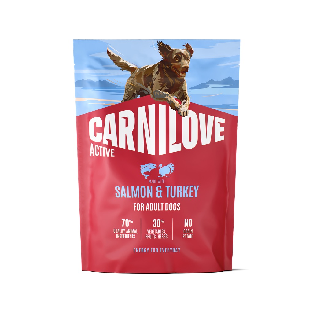 CARNILOVE Active Dog Salmon and Turkey Adult 1,5 kg łosoś i indyk, dla dorosłych psów