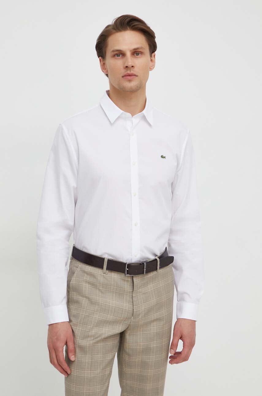 Lacoste koszula bawełniana