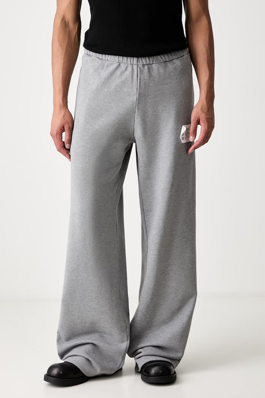 MM6 Maison Margiela spodnie dresowe bawełniane męskie