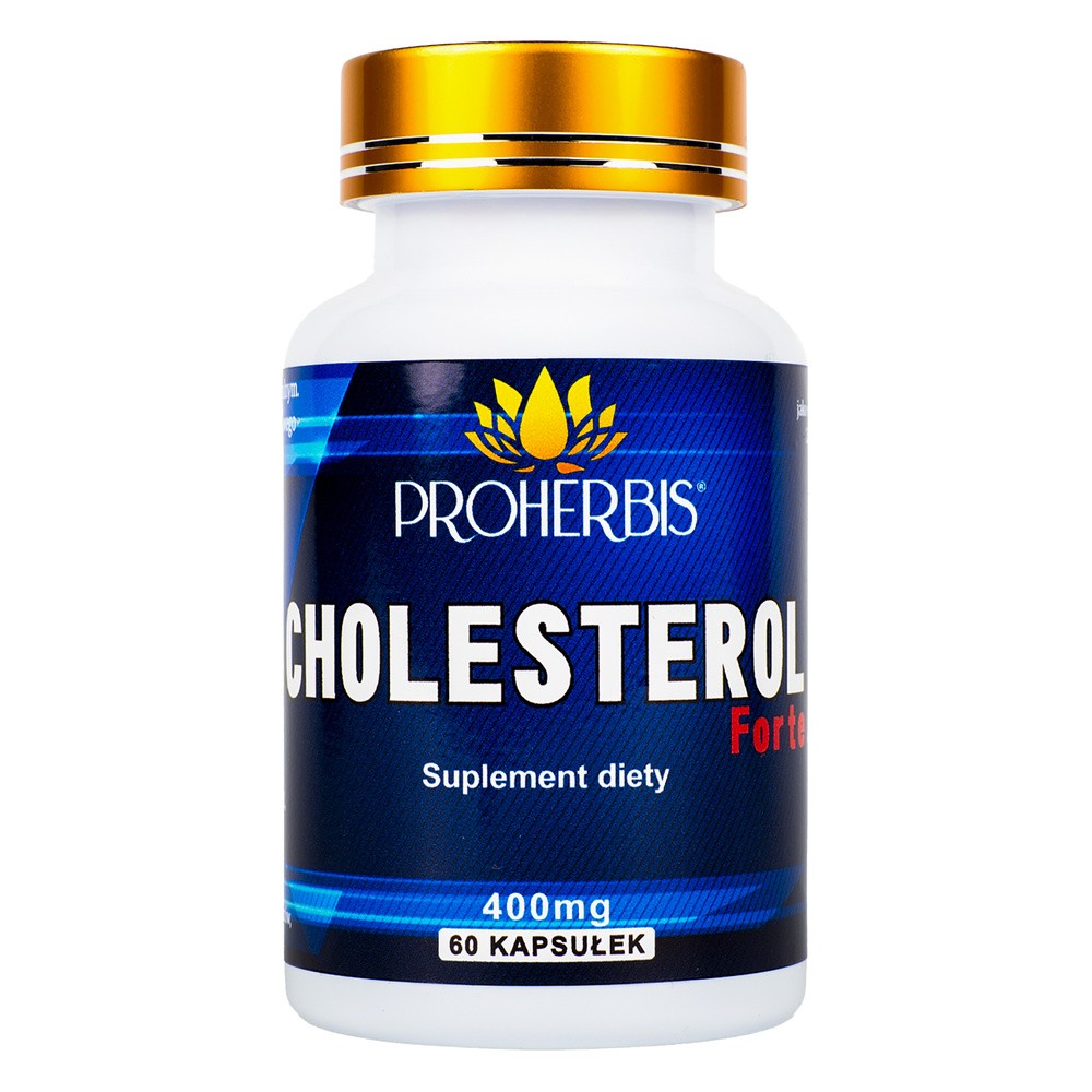 Proherbis Cholesterol Forte, kapsułki, 60 szt.