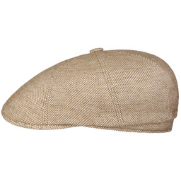 Kaszkiet Cotton Mix Sustainable by Stetson, beżowy, XXL (62-63 cm)