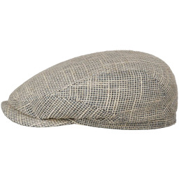 Kaszkiet Sustainable Linen Mix Driver by Stetson, kremowobiały, L (58-59 cm)