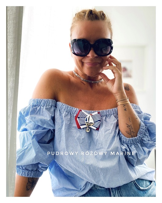 Brosza Marynarska / Żeglarska Kolekcja MARINE NEW