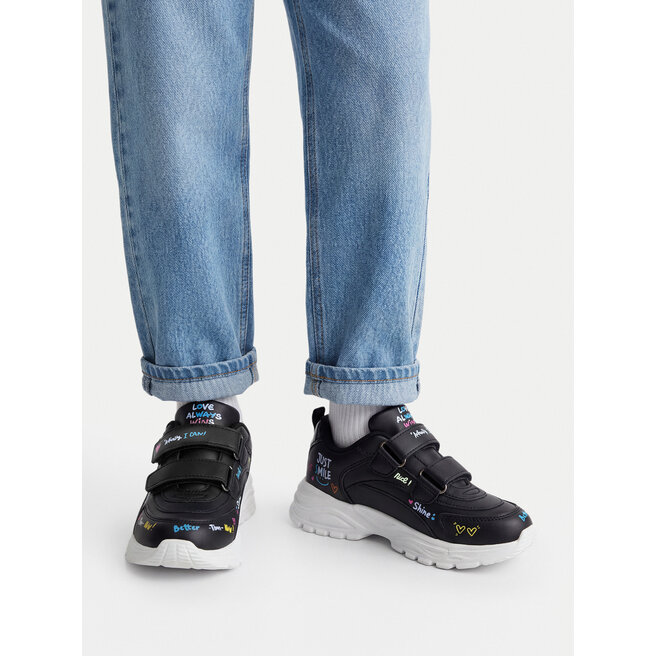 Sneakersy DeeZee CEO-AVO-19627-002 Czarny