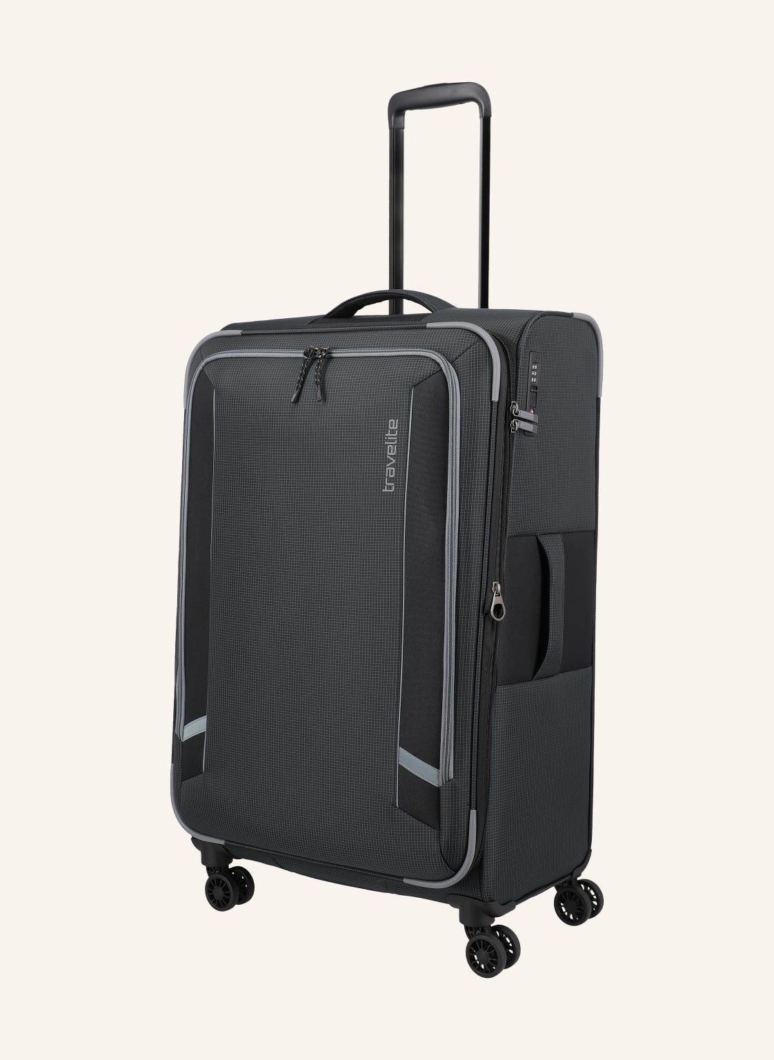 Travelite Walizka Na Kółkach Corsiica Large schwarz