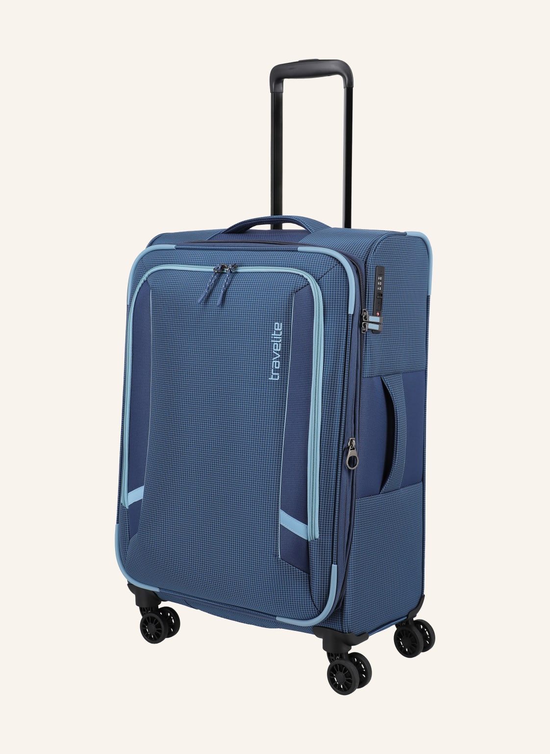Travelite Walizka Na Kółkach Corsiica Medium blau
