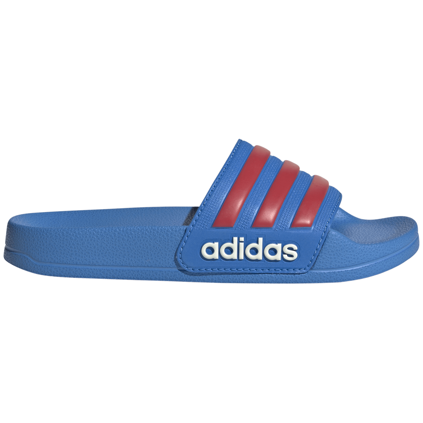 Kapcie dziecięce Adidas Adilette Shower K Rozmiar butów (UE): 32 / Kolor: niebieski/czerwony