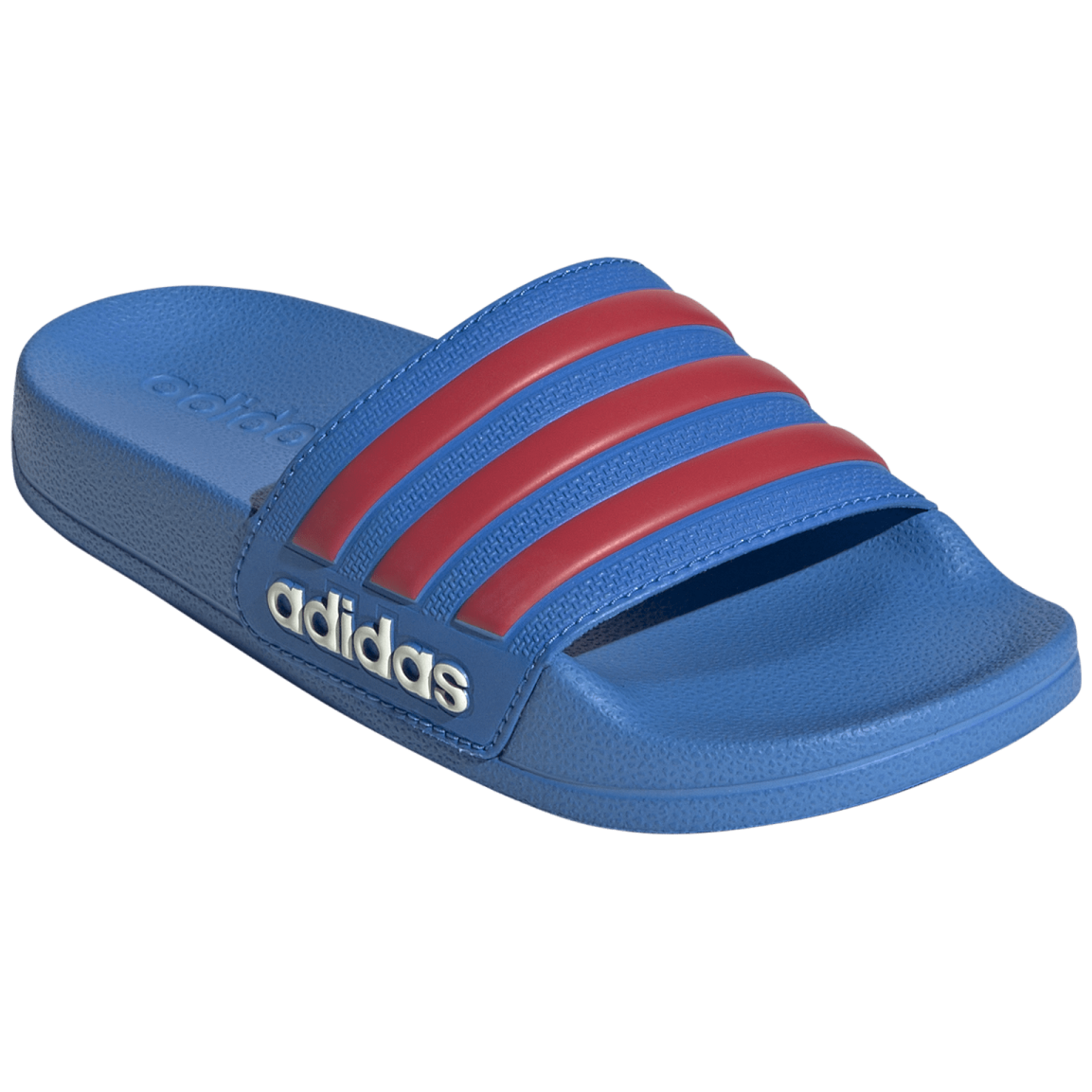 Kapcie dziecięce Adidas Adilette Shower K Rozmiar butów (UE): 38 / Kolor: niebieski/czerwony