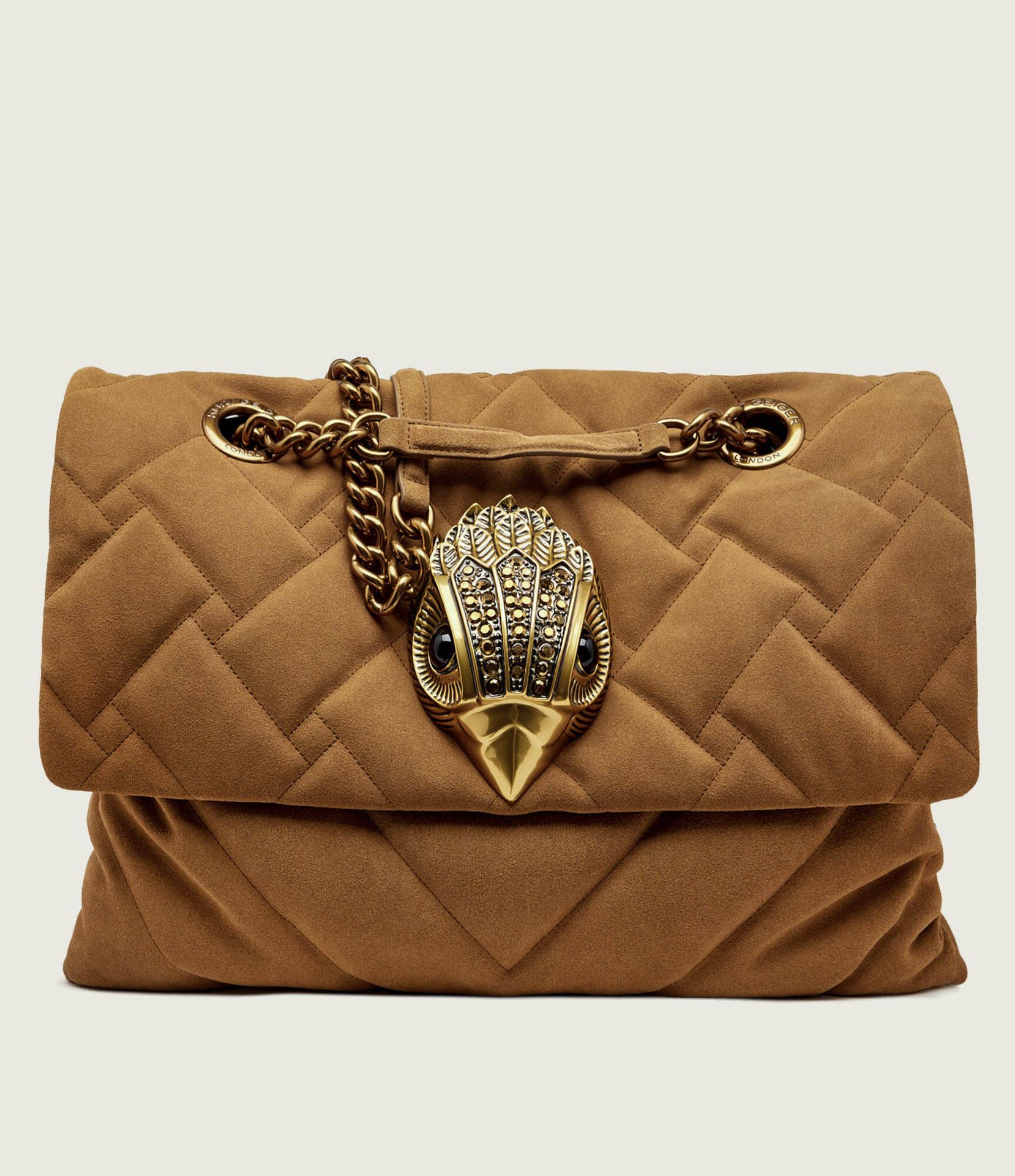 Kurt Geiger Shopperka Macro Kensington zamsz