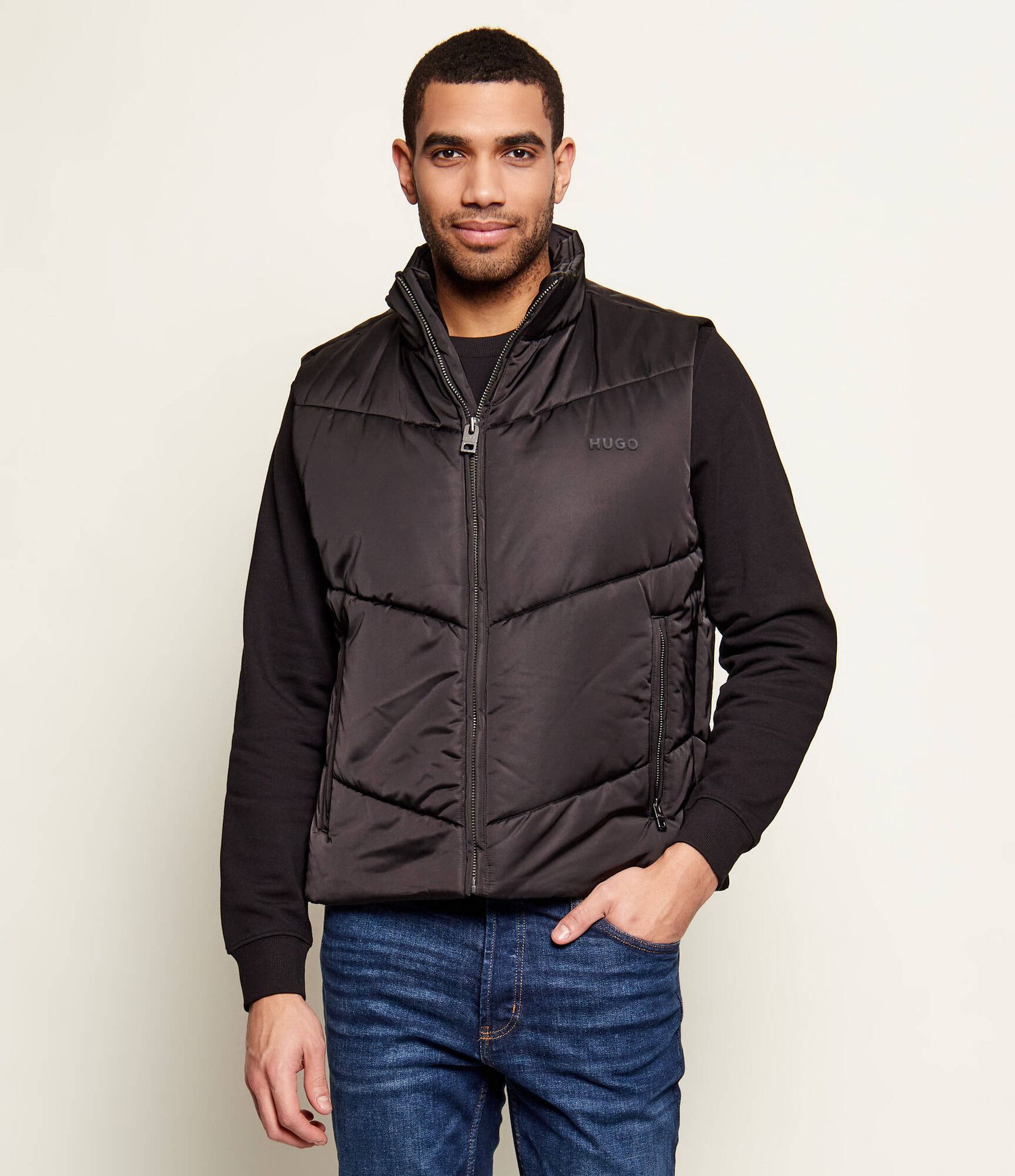 HUGO Bezrękawnik Berolino2611 Regular Fit
