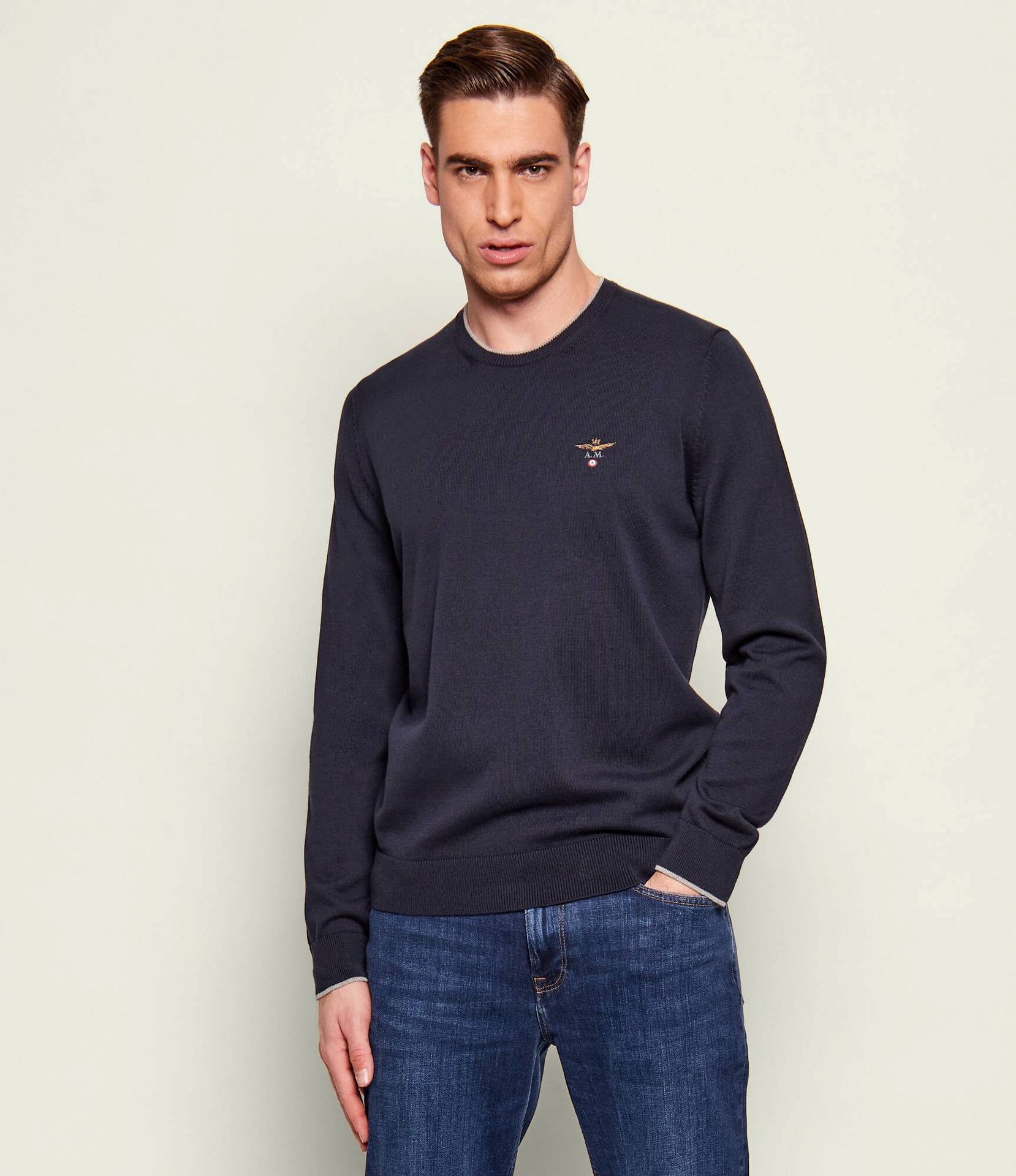 Aeronautica Militare Sweter Regular Fit