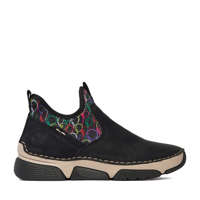 Botki Rieker CEO-45957-00 Czarny