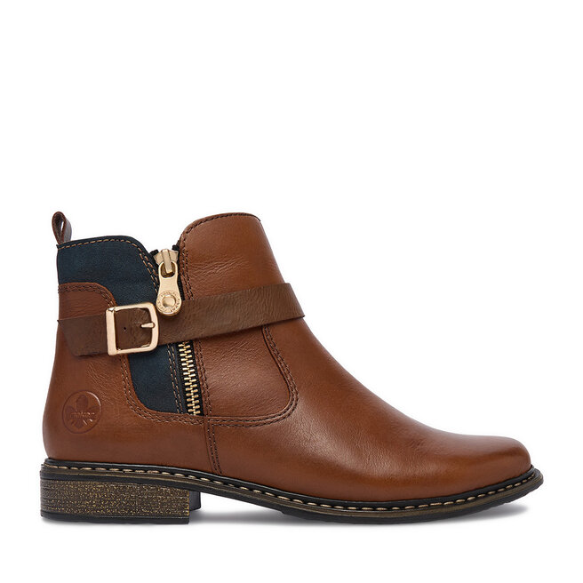 Botki Rieker CEO-Z4959-22 Beżowy jasny