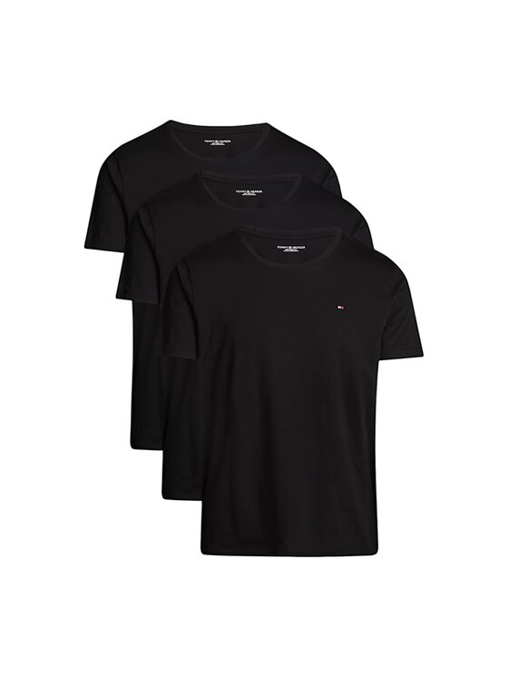 Tommy Hilfiger T-Shirt q-roa-34859 Czarny Regular Fit