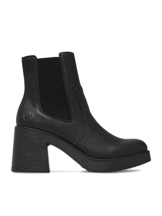 Rieker Botki CEO-58081-00 Czarny