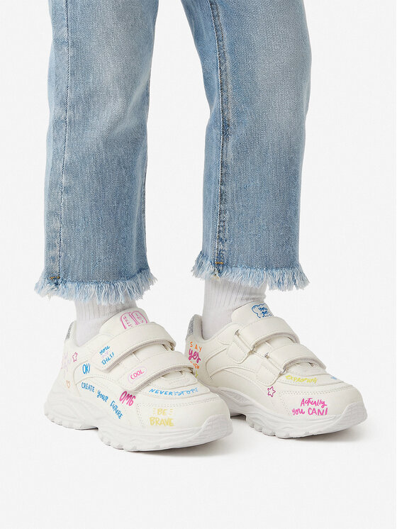 DeeZee Sneakersy CEO-AVO-19627-002 Biały