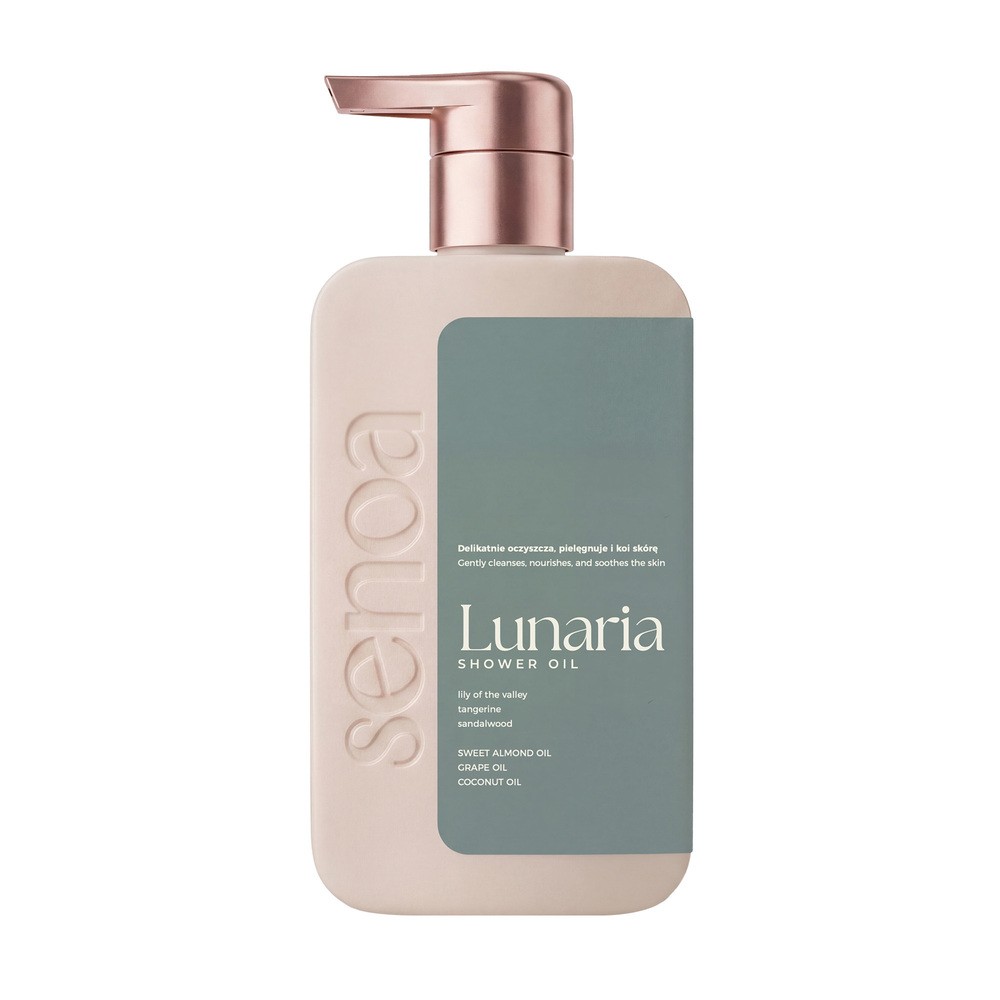 Lunaria Shower Oil, Olejek nawilżający pod prysznic, 250 ml