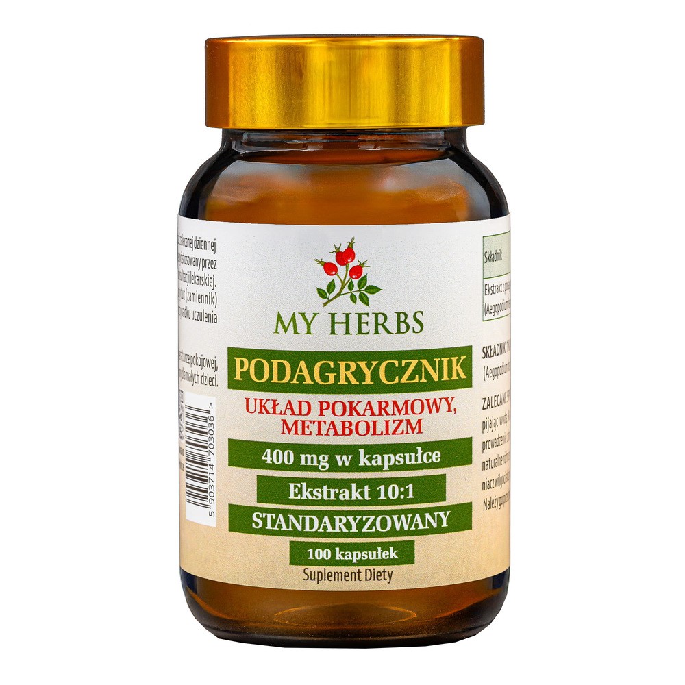 My Herbs Podagrycznik, kapsułki, 100 szt.