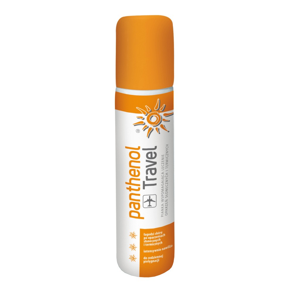 Panthenol Travel, pianka regenerująco-łagodząca, 90 ml