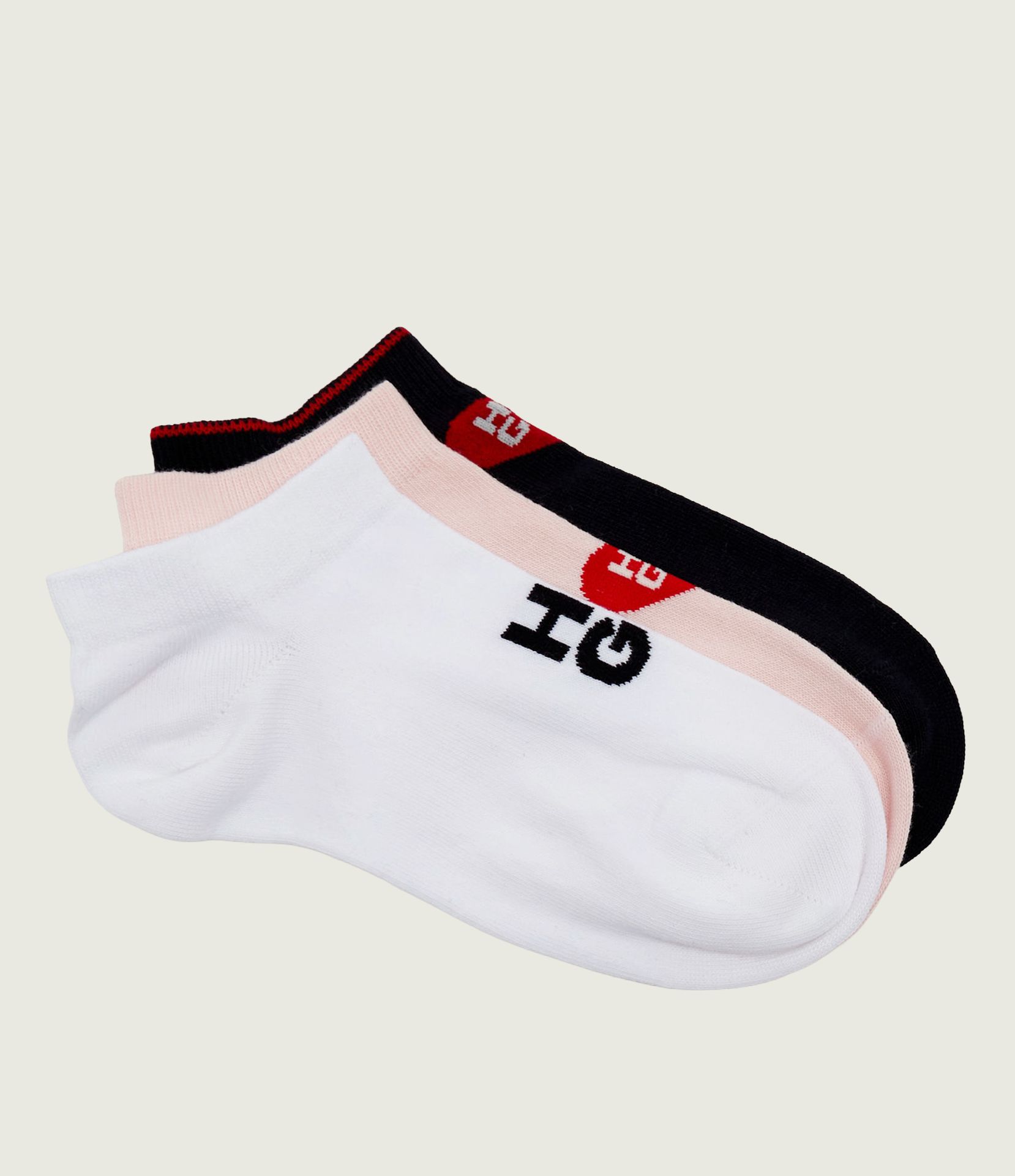 Hugo Bodywear Skarpety/stopki 3 pack AS Heart Logo CC