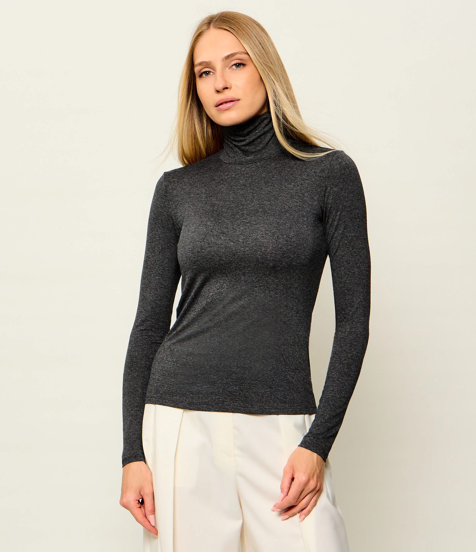 Weekend MaxMara Półgolf Wkdmultif Slim Fit