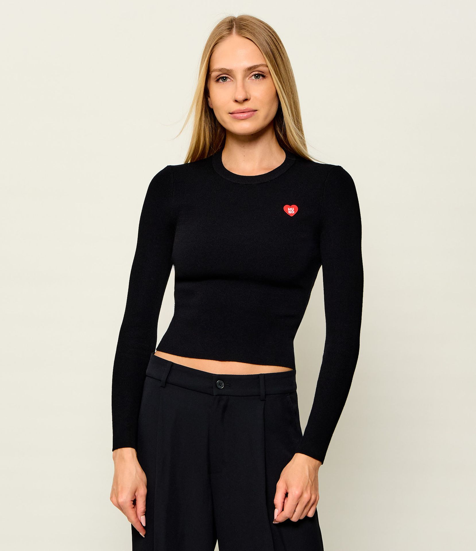 HUGO Sweter Sarpha Slim Fit