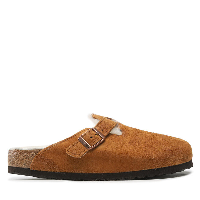 Kapcie Birkenstock Boston 1001140 Brązowy