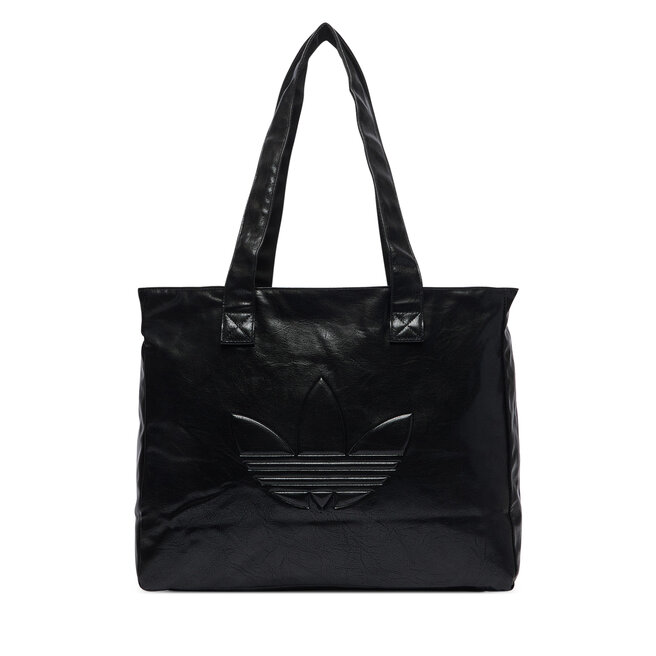 Torebka adidas Shopper Metallic Pu Bag KR1565 Czarny