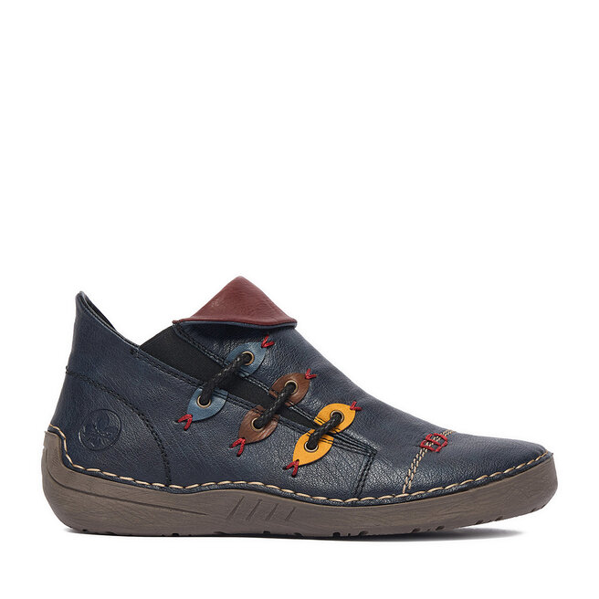 Botki Rieker CEO-72581-14 Granatowy
