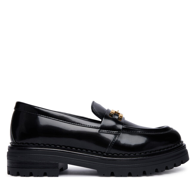 Loafersy Elisabetta Franchi F4A4-E0644-1259 Czarny