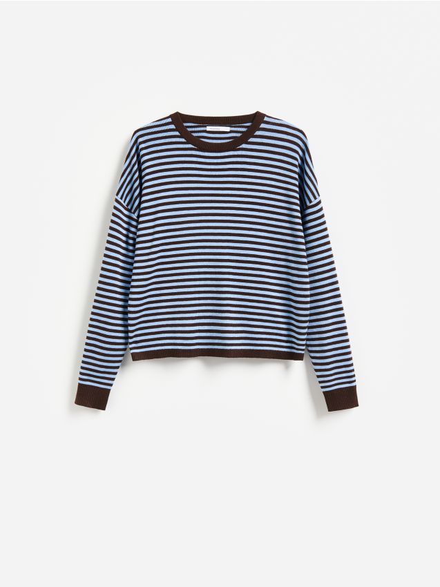 Reserved - Sweter w paski - wielobarwny