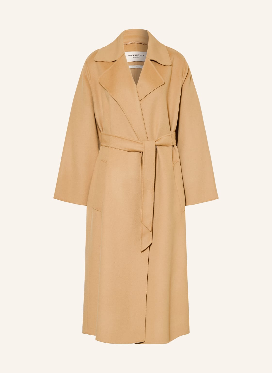 Weekend Max Mara Płaszcz Wełniany Operoso beige