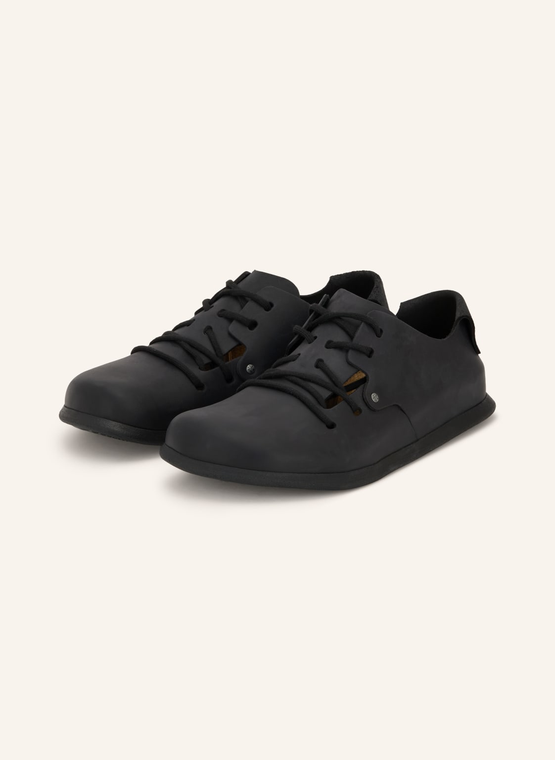 Birkenstock Sznurowane Botki Montana schwarz