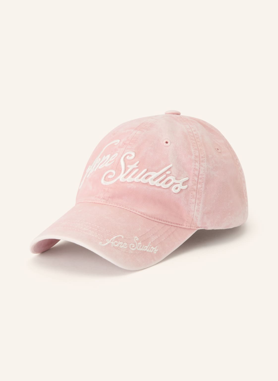 Acne Studios Czapka Z Daszkiem rosa