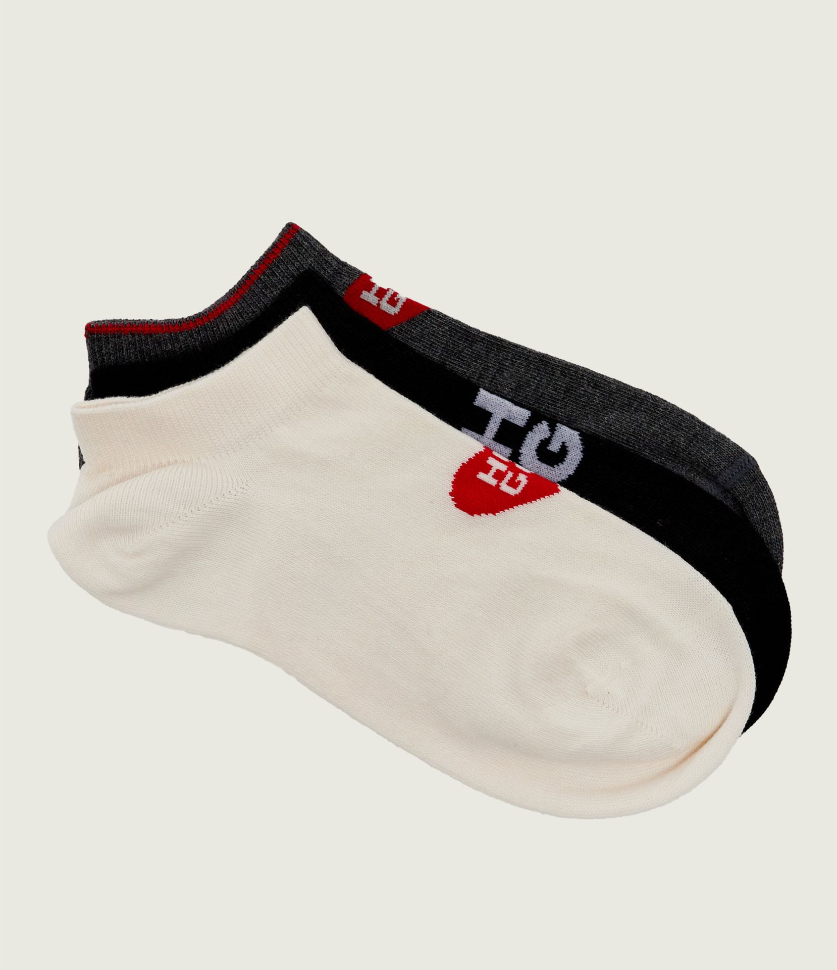 Hugo Bodywear Skarpety/stopki 3 pack AS Heart Logo CC