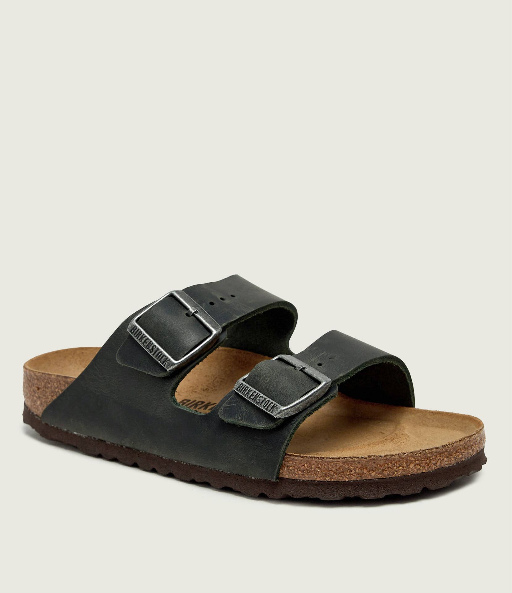 Birkenstock Skórzane klapki Arizona BS narrow fit