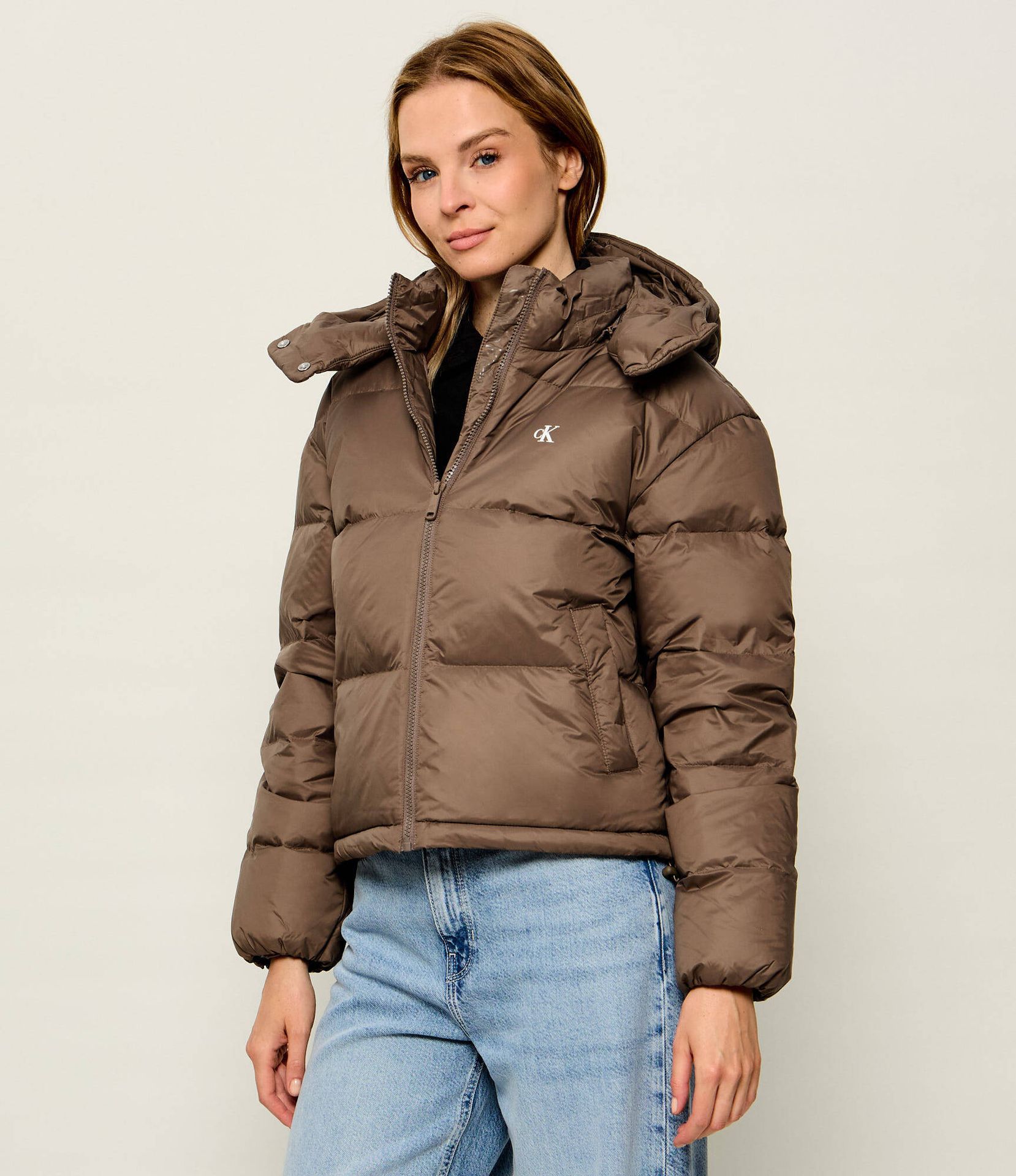 Calvin Klein Jeans Puchowa kurtka Essential Regular Fit
