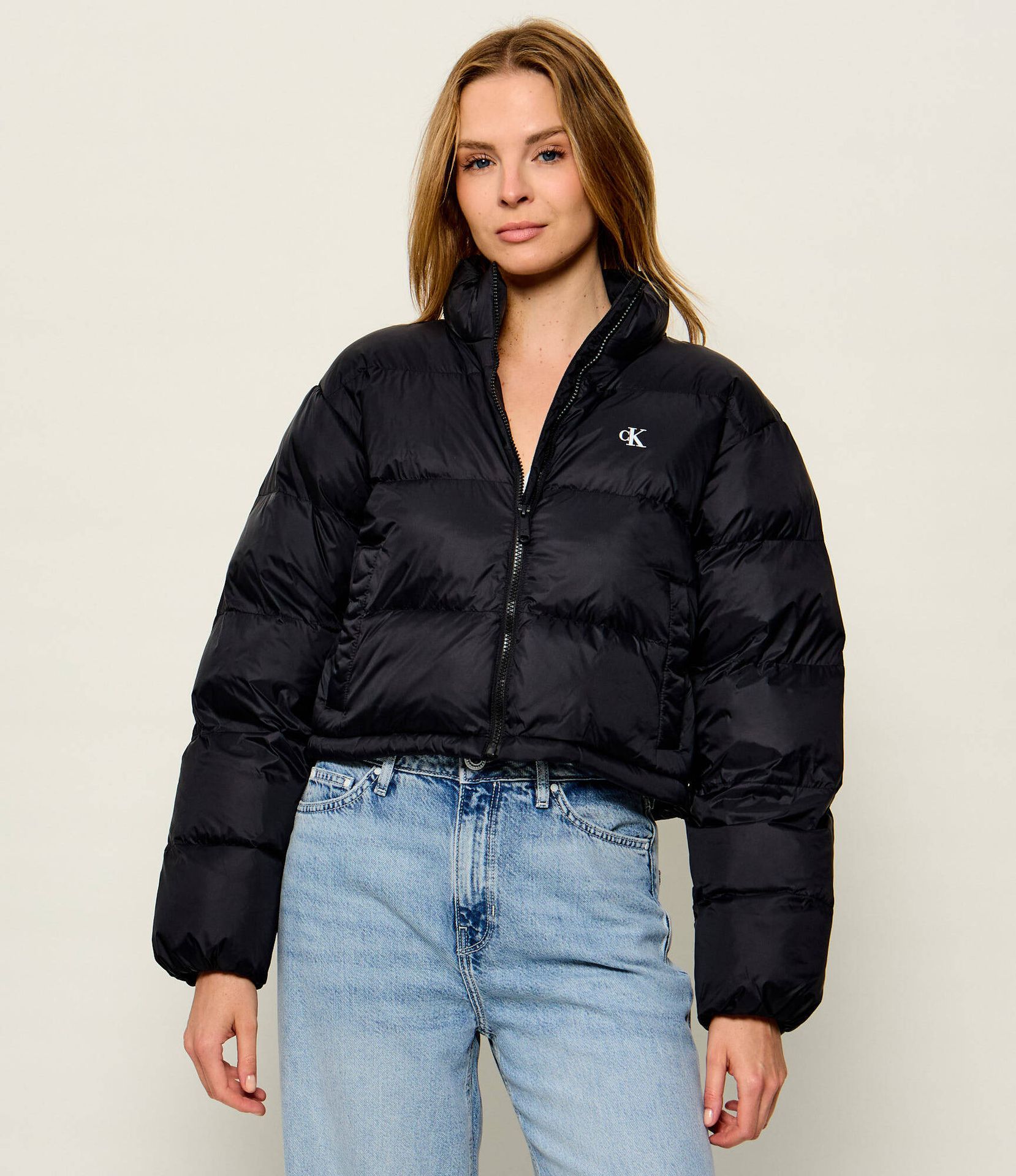 Calvin Klein Jeans Kurtka Essential Cropped Fit