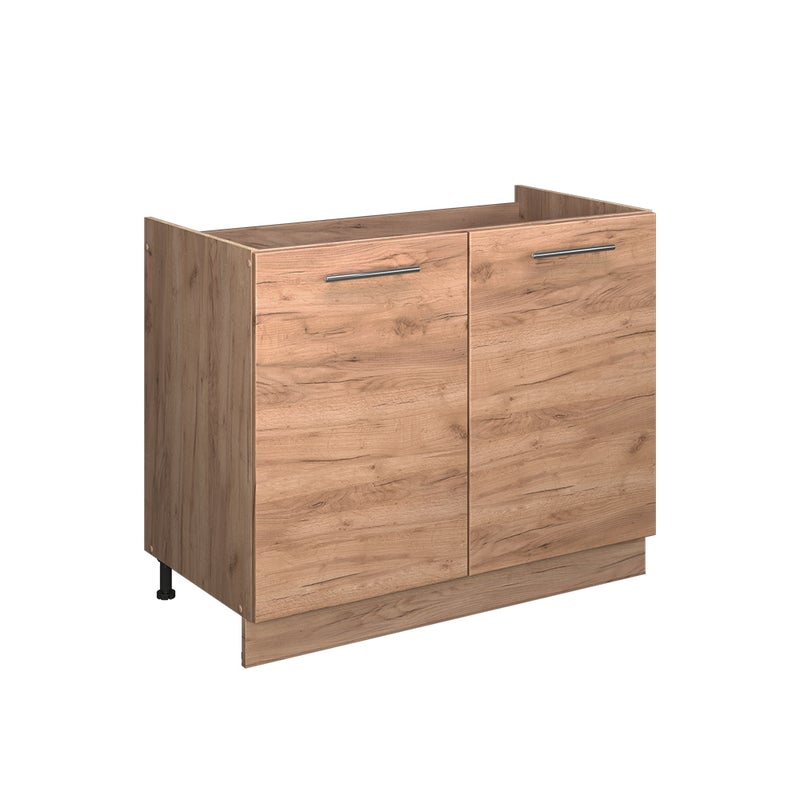 Vicco Szafka pod zlew Fame-Line, Dąb goldkraft/Dąb goldkraft, 100 cm, BP Dąb