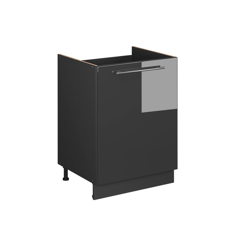 Vicco Szafka pod zlew Fame-Line, Antracyt połysk/Antracyt, 60 cm