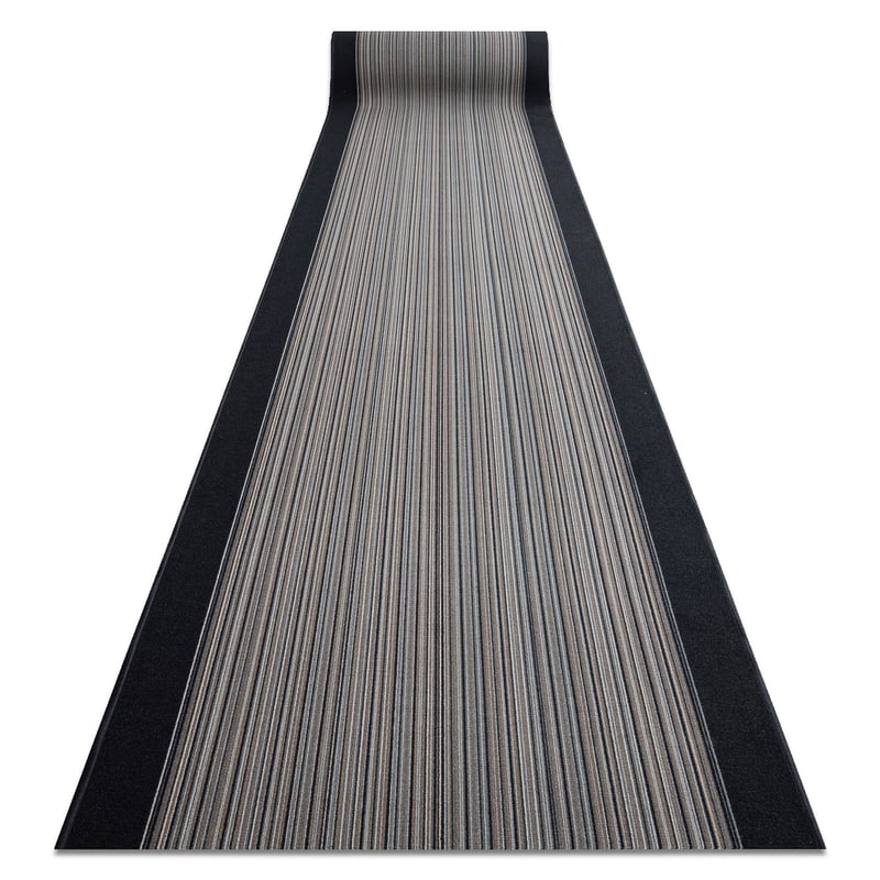 CHODNIK PODGUMOWANY CARNABY szary 67cm 67x1250 cm