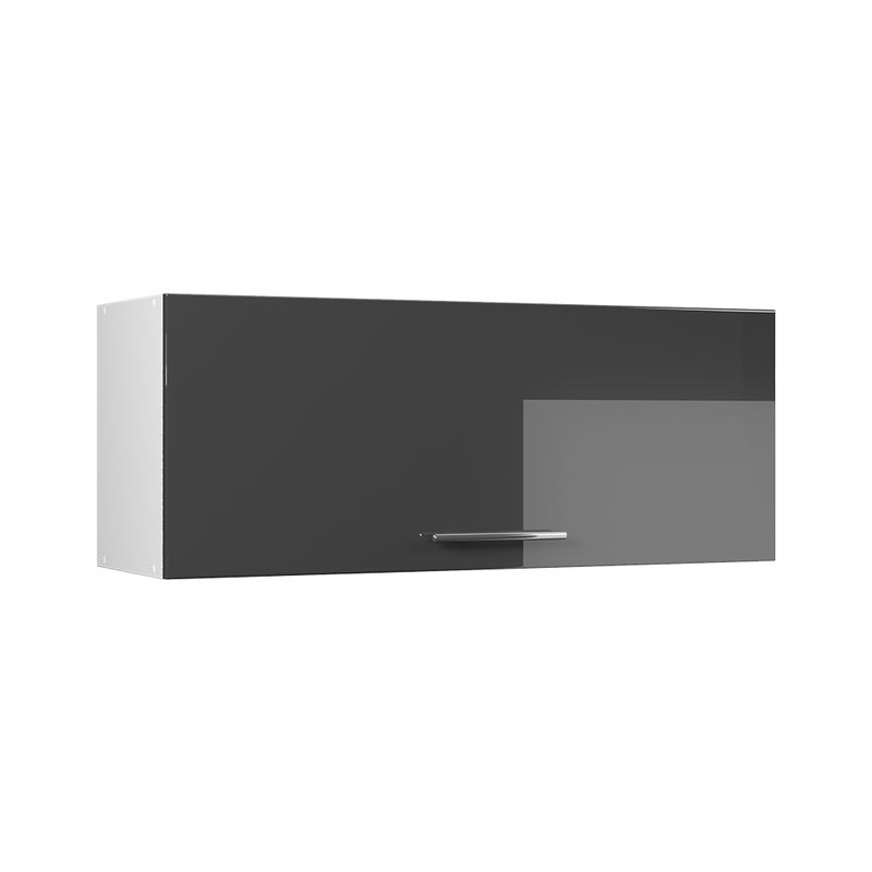Vicco Szafka ścienna Fame-Line, Antracyt połysk/Biały, 100 cm
